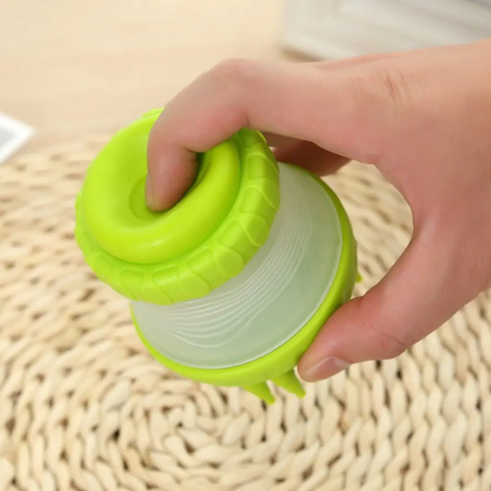 Cepillo de baño para perros con peine de masaje