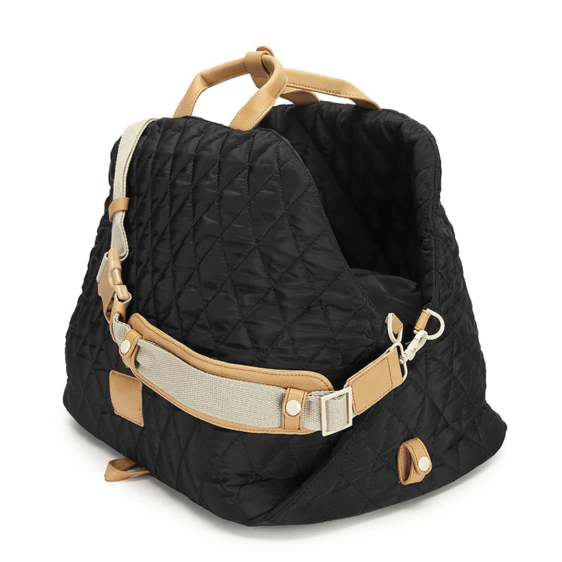 🐾 Trasportín impermeable de tela oxford lujo y comodidad – Para Perros y Gatos ✈️💼