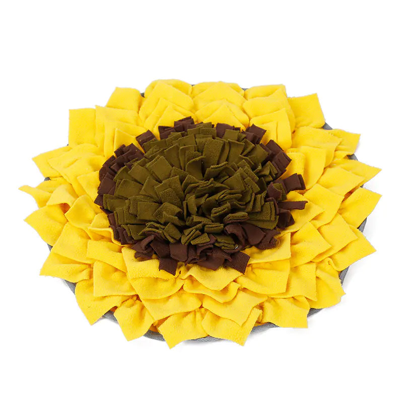 🌻Alfombra Olfativa para Mascotas en Forma de Girasol – Alimentación Lenta y Entrenamiento