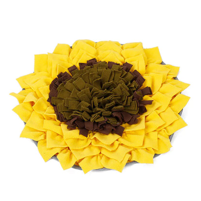 🌻Alfombra Olfativa para Mascotas en Forma de Girasol – Alimentación Lenta y Entrenamiento