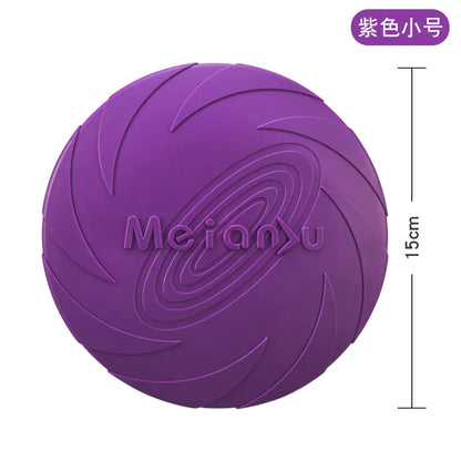 Meianju Frisbee para Perros - Juguete Interactivo para Entrenamiento de Mascotas