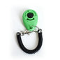 Clicker ajustable para adiestramiento de perros con correa tipo llavero.