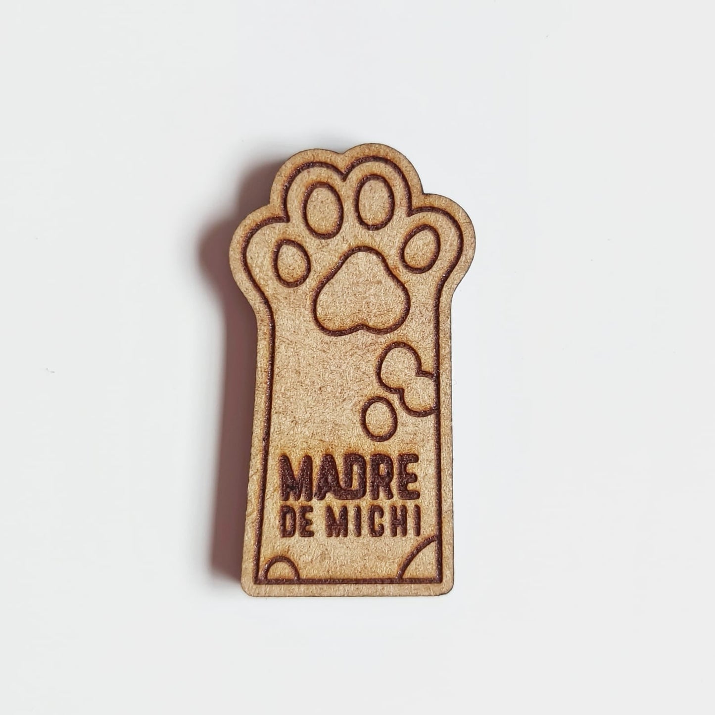 Llavero o imán "Madre de michis"