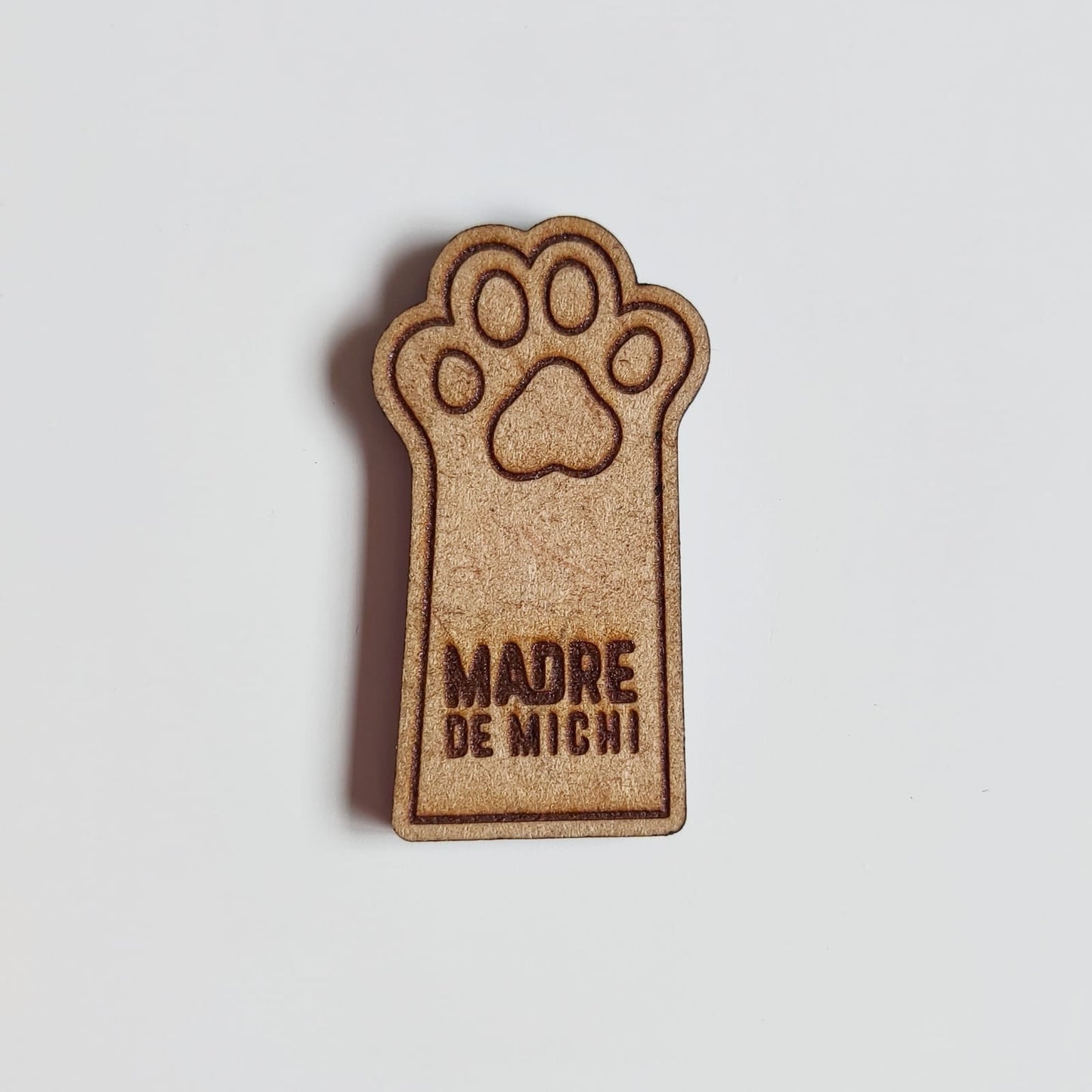 Llavero o imán "Madre de michis"