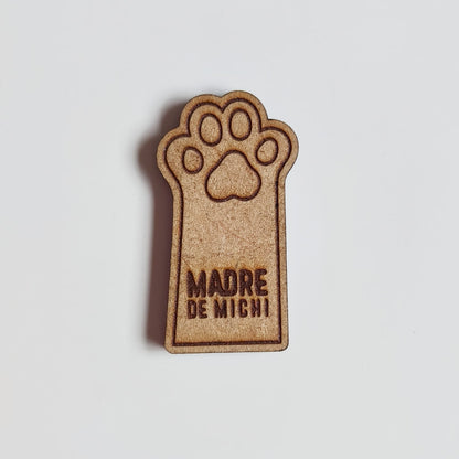 Llavero o imán "Madre de michis"