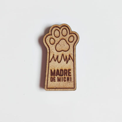 Llavero o imán "Madre de michis"