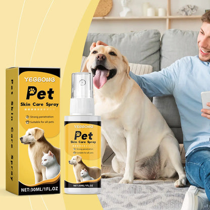 Spray para el Cuidado Suave de la Piel de Mascotas😻🐶