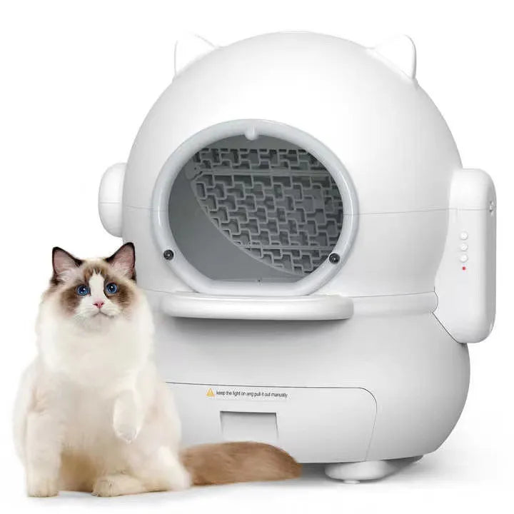 Caja de arena automática para gatos