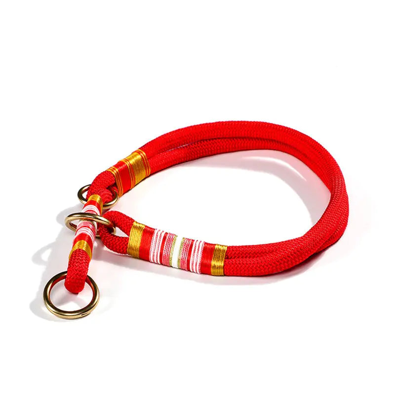 Collar anti escape con cuerda de mano para perro🐶🐾