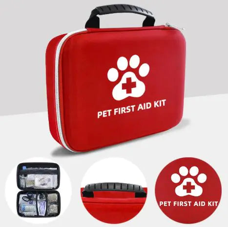 Botiquín de primeros auxilios compacto para perros y gatos de viaje🌏🐾