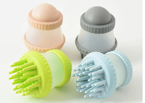 🛁 Cepillo de Baño Multifuncional para Mascotas – Higiene, Cuidado y Relajación