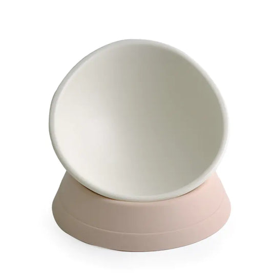 🐱 Bowl Antideslizante para Gatos con Ángulo Ajustable – Ideal para Gatos de Cara Plana