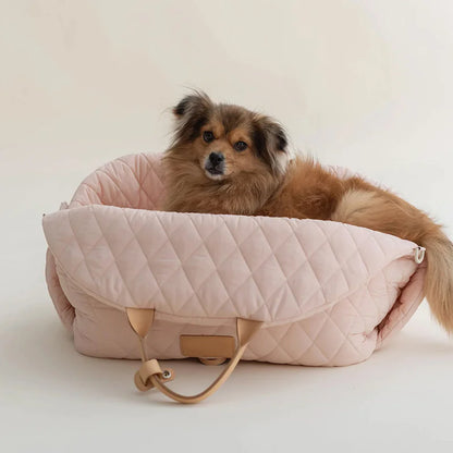 🐾 Trasportín impermeable de tela oxford lujo y comodidad – Para Perros y Gatos ✈️💼