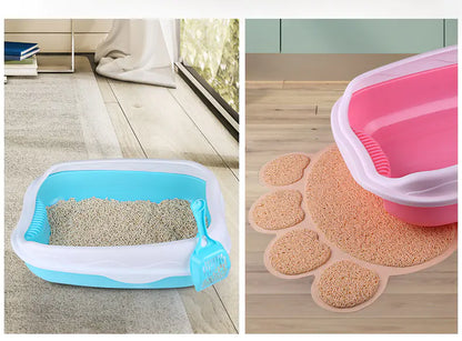 Arenero Grande Semicerrado para Gatos con Control de Olores😻