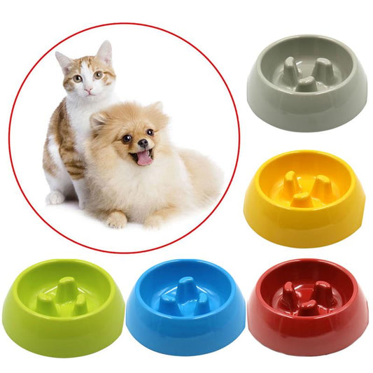 Comedero de comida lenta para mascotas con diseño anti-atragantamiento – Para una alimentación(compra mínima 2) saludable"