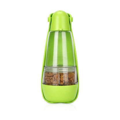 Botella de Agua Portátil para Mascotas – 2 en 1 para Perros y Gatos🐾