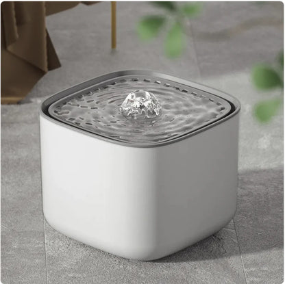 😻Dispensador Inteligente de Agua para Mascotas 3 L — Comedero Eléctrico para Gatos con Protección Antiquemaduras por Seco