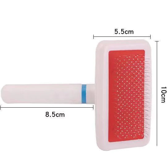 Cepillo de Acero Inoxidable para Mascotas – Ideal para Gatos y Perros