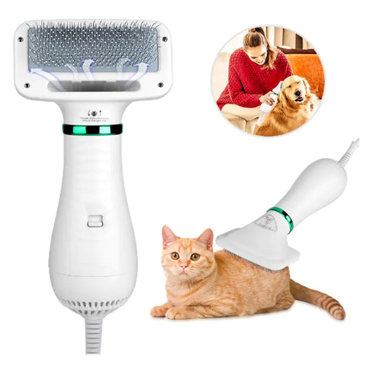 Peine secador eléctrico para perros y gatos🐶😻