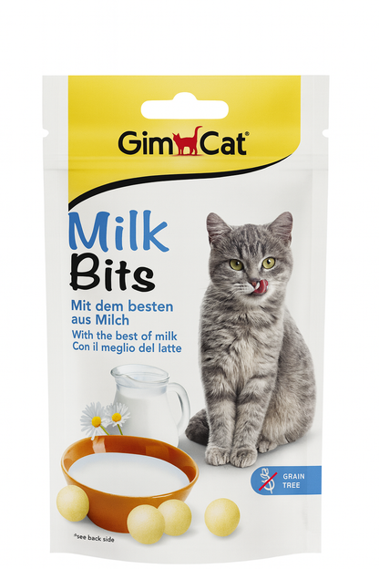 🐾 GimCat Milk Bits – Snacks con lo mejor de la leche 🥛