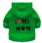 Suéter de forro polar para perro de I LOVE MOM👕🐶