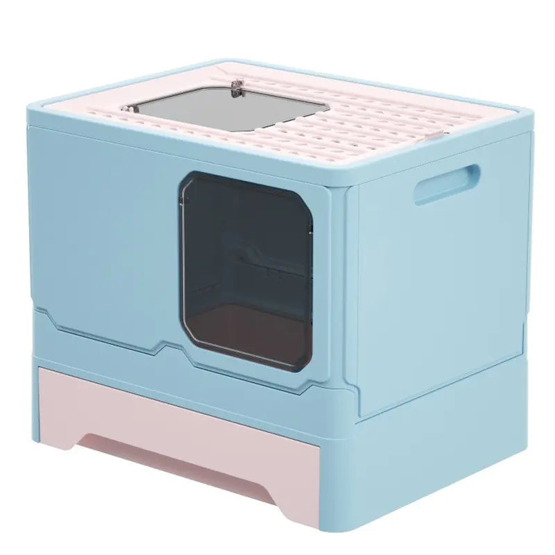 Arenero Cerrado XL para Gatos con Cajón Extraíble – Comodidad y Limpieza en Uno🐾😻