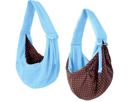 Bolsa tipo bandolera para mascotas, mochila plegable, trasportín de hombro🐾🌏