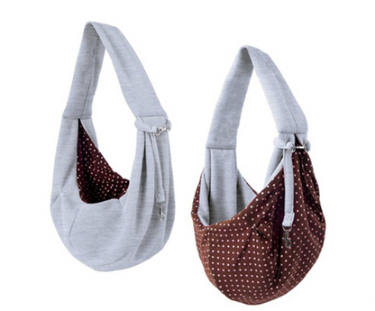 Bolsa tipo bandolera para mascotas, mochila plegable, trasportín de hombro🐾🌏