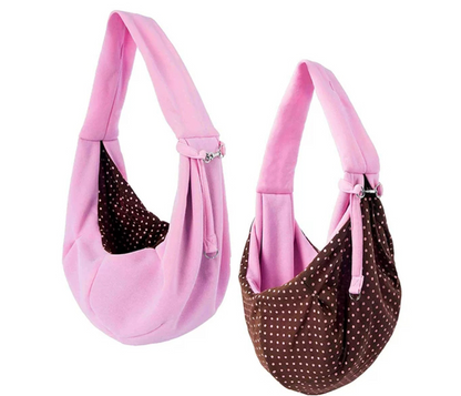 Bolsa tipo bandolera para mascotas, mochila plegable, trasportín de hombro🐾🌏