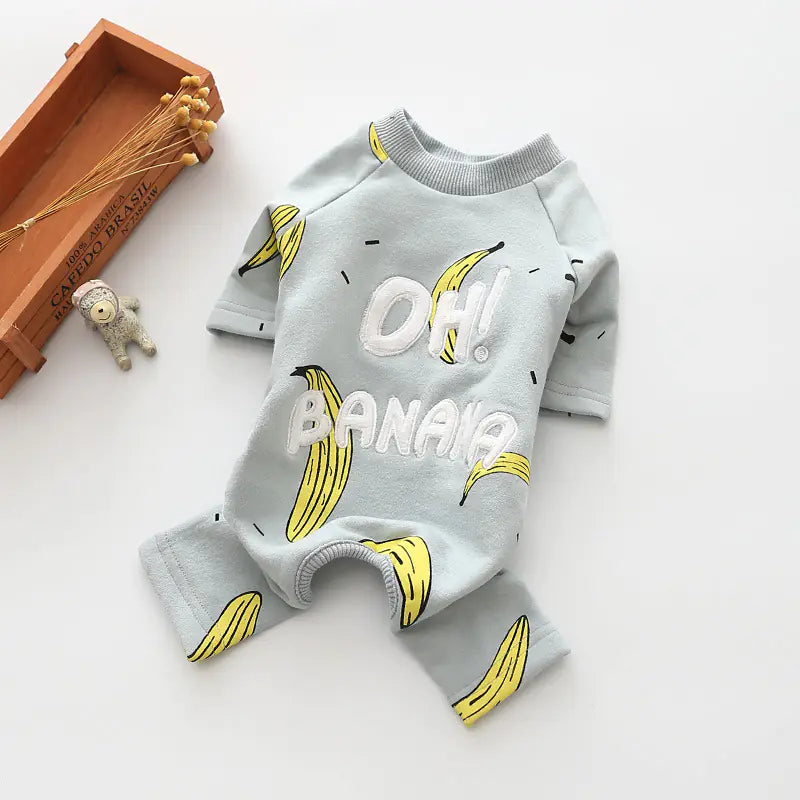 Banana Elastic Casual – Ropa tropical con amor para tu peludo🐾✨