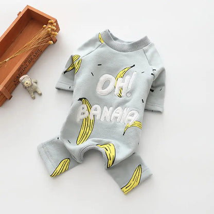Banana Elastic Casual – Ropa tropical con amor para tu peludo🐾✨