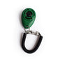 Clicker ajustable para adiestramiento de perros con correa tipo llavero.
