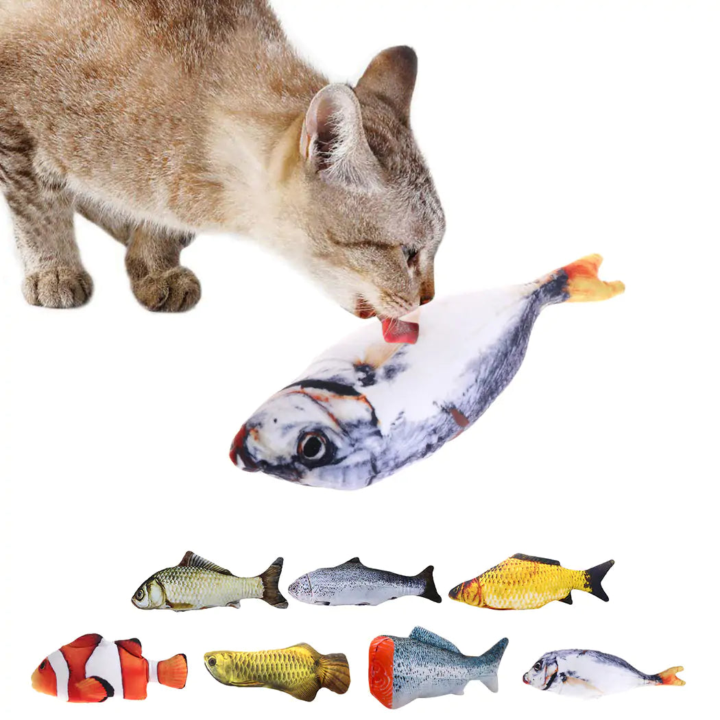 Juguete para Mascotas con Forma de Pez Creativo 🐟