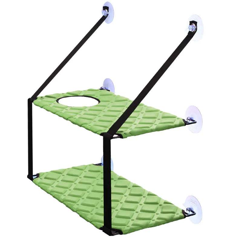 🐾 Hamaca de Ventana para Gatos con Ventosas – Disponible en versión Simple o Doble