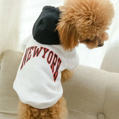 Sudadera con Capucha Casual para Mascotas de Algodón de Rizo🐾