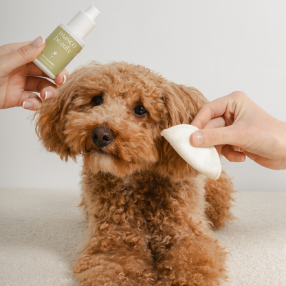 Limpiador ocular y zona lagrimal