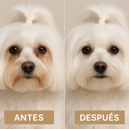 Limpiador ocular y zona lagrimal