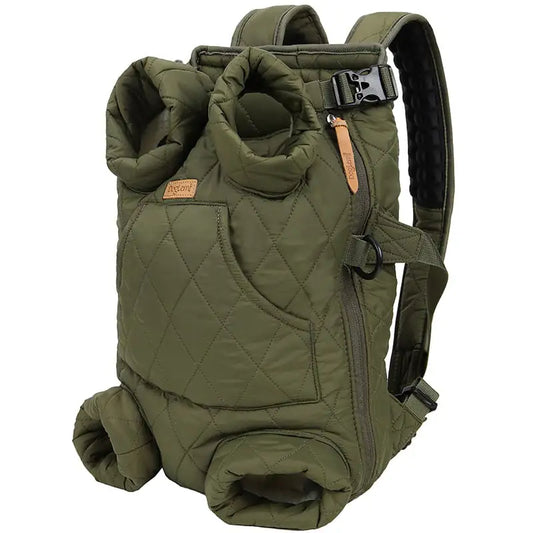 Mochila de pecho para mascotas – acolchada y portátil para el invierno