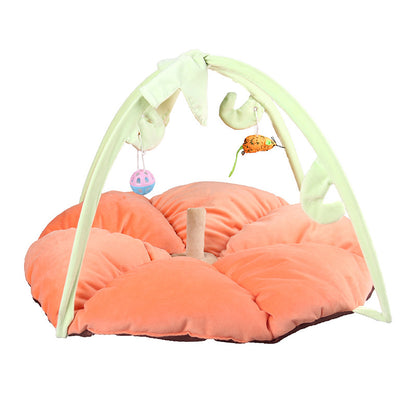 Tienda de Juegos Interactiva para Gatos – Cama y Diversión en Uno 🐱🎪