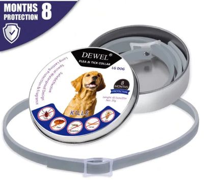 🐾Collar protector contra pulgas y garrapatas para perros y gatos
