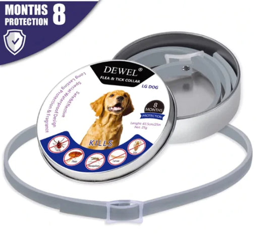 🐾Collar protector contra pulgas y garrapatas para perros y gatos