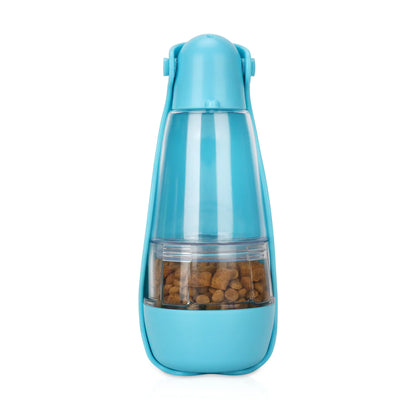 Botella de Agua Portátil para Mascotas – 2 en 1 para Perros y Gatos🐾
