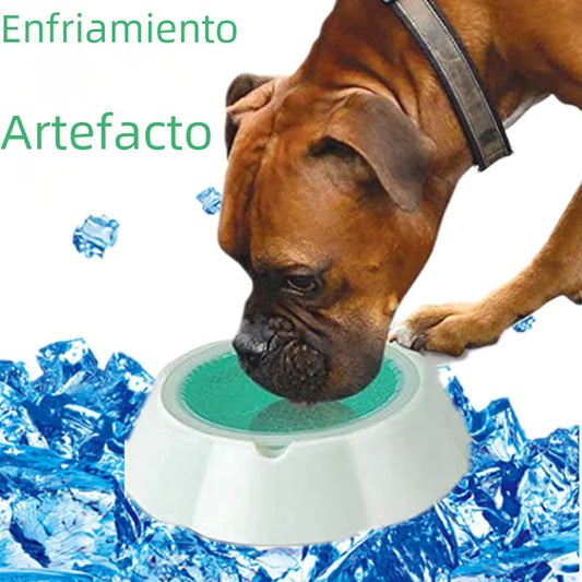 ❄️ Bebedero Refrigerante para Mascotas – Ideal para Verano