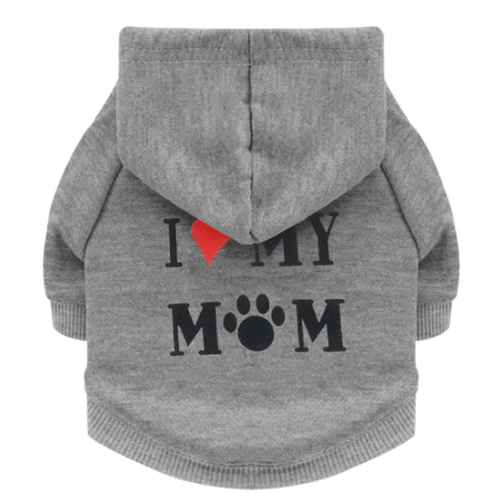 Suéter de forro polar para perro de I LOVE MOM👕🐶