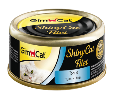 🐟 GimCat ShinyCat Filet – Atún 70 g