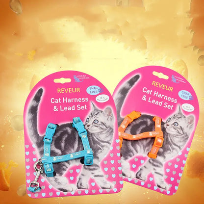 Arnés Reflectante para Gatos – Seguridad Nocturna con Estilo