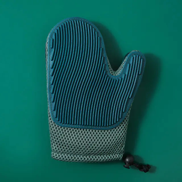 Guantes de Masaje de Silicona para Eliminar Pelo de Mascotas