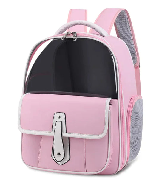 Bolso transportador versátil para gatos de PU