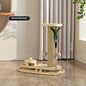 Rascador de Madera Maciza con Juguetes para Gatos – Estilo y Diversión