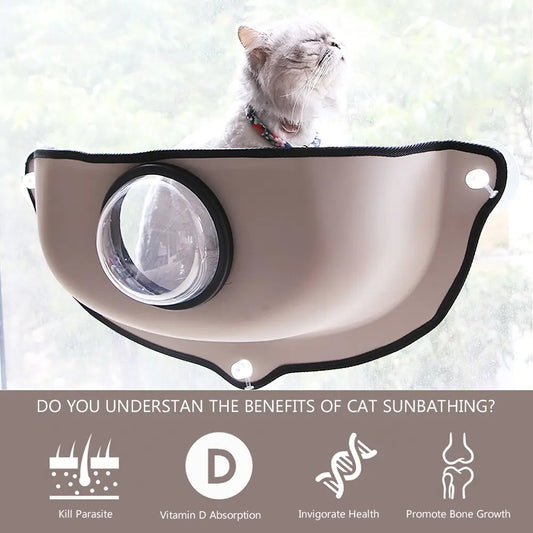 🐾 Cama de Ventana para Gatos “Space” con Ventosas – Comodidad con vistas al mundo